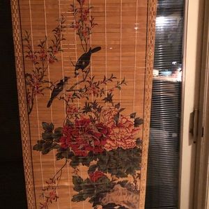 Oriental wall hanging
